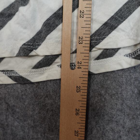 Anthropologie Top Womens Small Sunday in Brooklyn Tank Striped Asymmetrical Neck - Picture 7 of 8